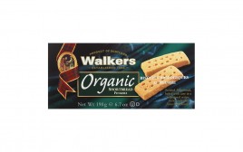 Walker's Organic Shortbread Fingers   Box  190 grams